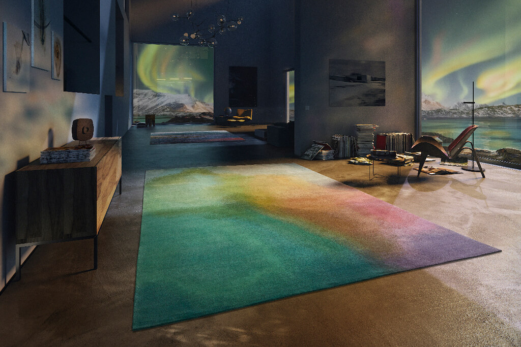 Northern Lights In Jan Kath S Hand Knotted Carpets